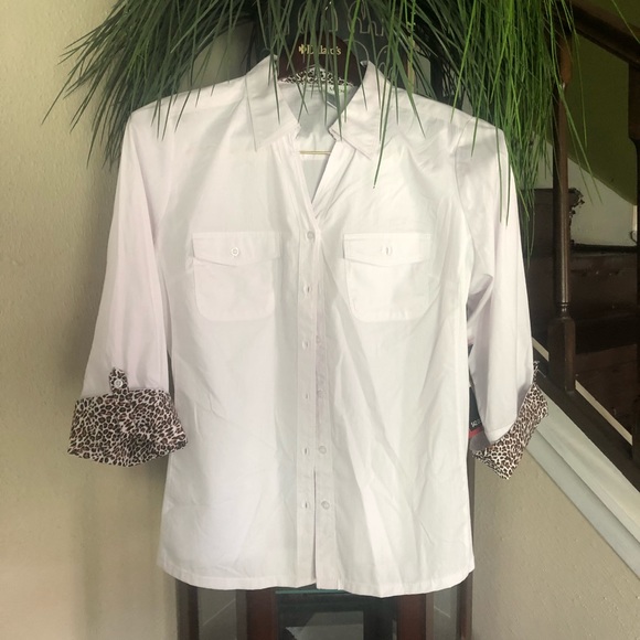 Rebecca Malone Coral Bay Knit button down - Picture 2 of 6